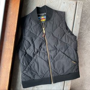 Eddie Bauer Black Quilted Vest